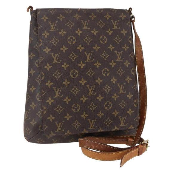 LOUIS VUITTON Monogram Musette Shoulder Bag M51256 LV Auth 147842
