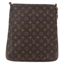 LOUIS VUITTON Monogram Musette Shoulder Bag M51256 LV Auth 147842-13