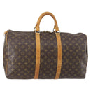 LOUIS VUITTON Monogram Keepall 50 Boston Bag M41426 LV Auth 147844-1
