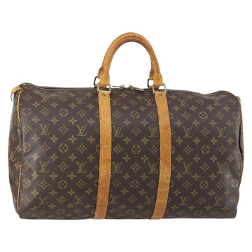 LOUIS VUITTON Monogram Keepall 50 Boston Bag M41426 LV Auth 147844