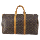 LOUIS VUITTON Monogram Keepall 50 Boston Bag M41426 LV Auth 147844-13