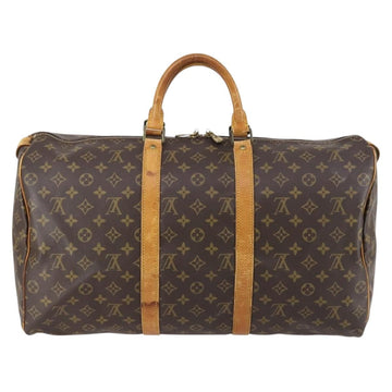 LOUIS VUITTON Monogram Keepall 50 Boston Bag M41426 LV Auth 147844 - 0