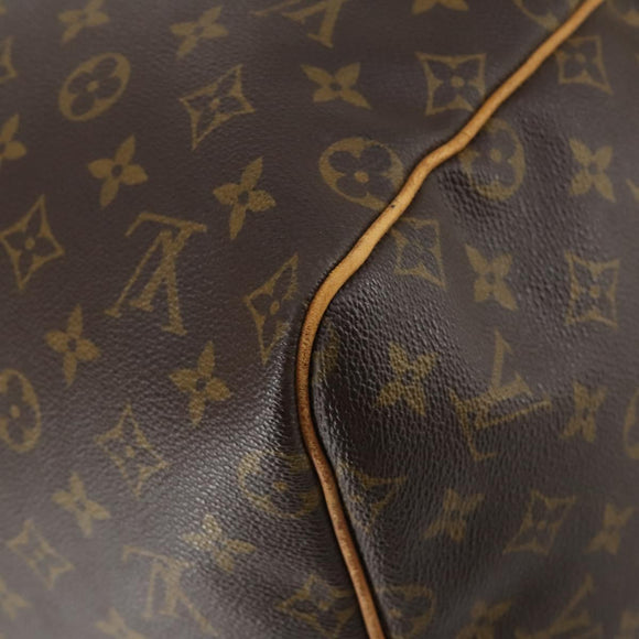 LOUIS VUITTON Monogram Keepall 55 Boston Bag M41424 LV Auth 147845