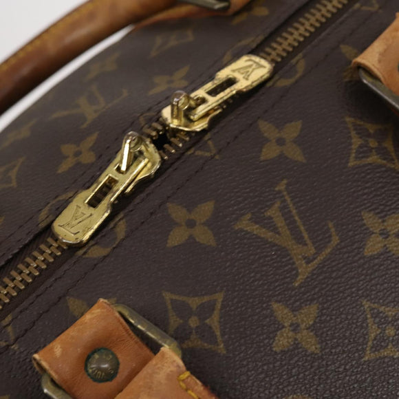 LOUIS VUITTON Monogram Keepall 55 Boston Bag M41424 LV Auth 147845