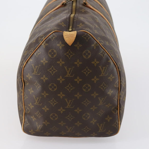 LOUIS VUITTON Monogram Keepall 55 Boston Bag M41424 LV Auth 147845