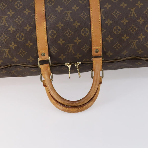 LOUIS VUITTON Monogram Keepall 55 Boston Bag M41424 LV Auth 147845