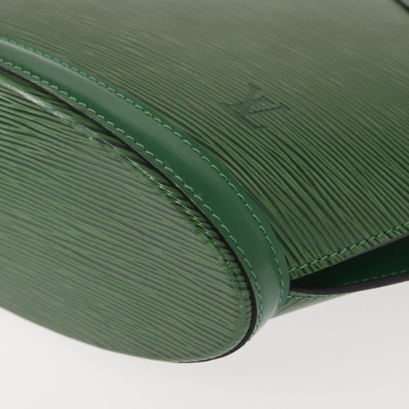LOUIS VUITTON Epi Saint Jacques Hand Bag Green M52274 LV Auth 147848