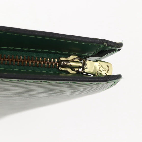 LOUIS VUITTON Epi Saint Jacques Hand Bag Green M52274 LV Auth 147848