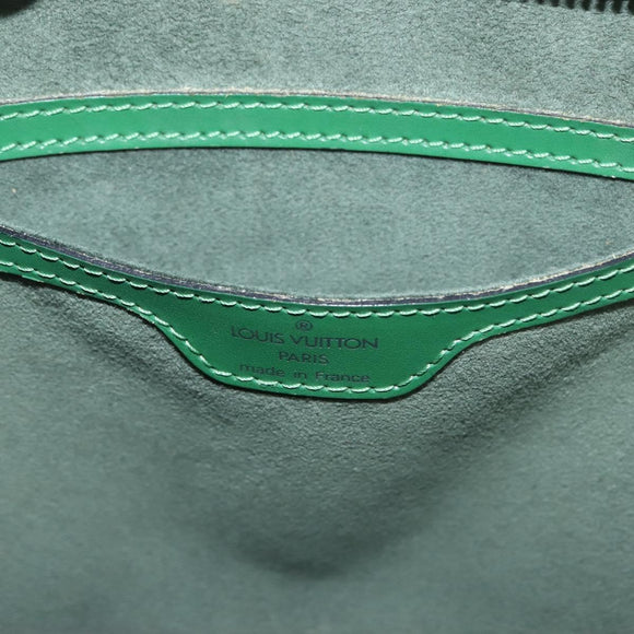 LOUIS VUITTON Epi Saint Jacques Hand Bag Green M52274 LV Auth 147848