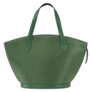 LOUIS VUITTON Epi Saint Jacques Hand Bag Green M52274 LV Auth 147848-13