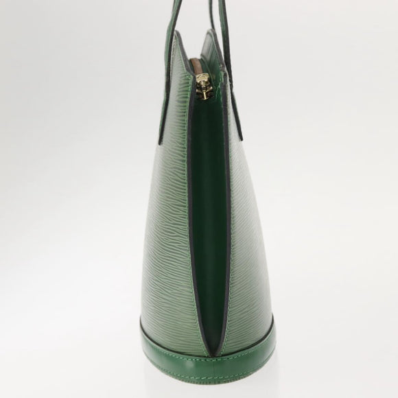 LOUIS VUITTON Epi Saint Jacques Hand Bag Green M52274 LV Auth 147848