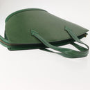 LOUIS VUITTON Epi Saint Jacques Hand Bag Green M52274 LV Auth 147848-6