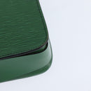 LOUIS VUITTON Epi Cartouchiere MM Shoulder Bag Green M52244 LV Auth 147850-17