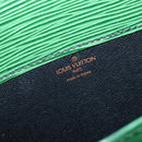 LOUIS VUITTON Epi Cartouchiere MM Shoulder Bag Green M52244 LV Auth 147850-18