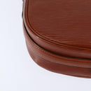 LOUIS VUITTON Epi Jeune Fille MM Shoulder Bag Brown M52153 LV Auth 147851-16