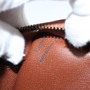 LOUIS VUITTON Epi Jeune Fille MM Shoulder Bag Brown M52153 LV Auth 147851-12