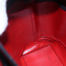 GUCCI GG Canvas Shoulder Bag Black Gold Auth 147856-19