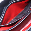 GUCCI GG Canvas Shoulder Bag Black Gold Auth 147856-21