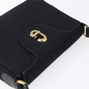 GUCCI GG Canvas Shoulder Bag Black Gold Auth 147856-6