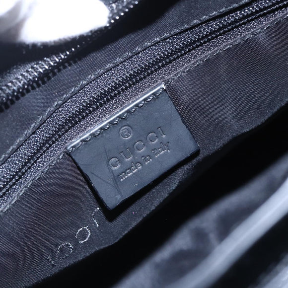 GUCCI Shoulder Bag Leather Black 001 3778 1705 Auth 147857
