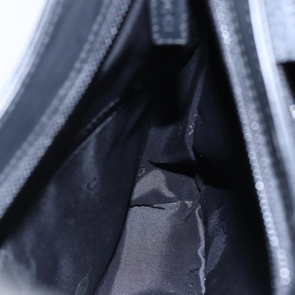 GUCCI Shoulder Bag Leather Black 001 3778 1705 Auth 147857