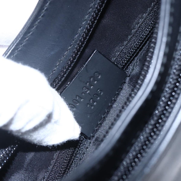 GUCCI Shoulder Bag Leather Black 001 3778 1705 Auth 147857