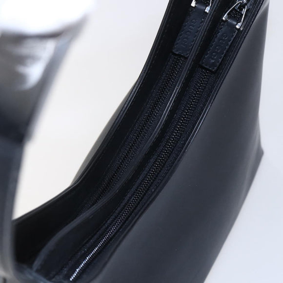 GUCCI Shoulder Bag Leather Black 001 3778 1705 Auth 147857