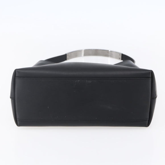 GUCCI Shoulder Bag Leather Black 001 3778 1705 Auth 147857