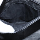 GUCCI Hand Bag Enamel 2way Black Silver 000 2058 0504 5 Auth 147858-11