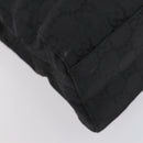 GUCCI GG Canvas Shoulder Bag Black Auth 147859-14