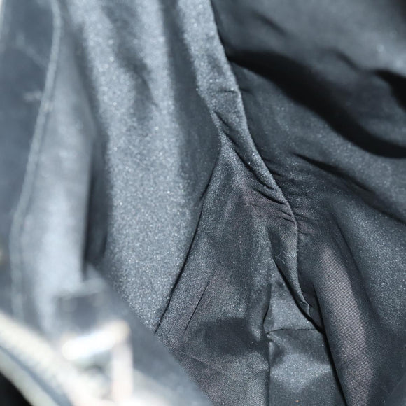 GUCCI GG Canvas Shoulder Bag Black Auth 147859