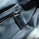 GUCCI GG Canvas Shoulder Bag Black Auth 147859-20