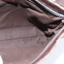 GUCCI GG Canvas Shoulder Bag Beige Silver 122793 Auth 147865-19