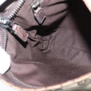 GUCCI GG Canvas Shoulder Bag Beige Silver 122793 Auth 147867-18