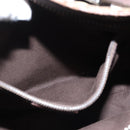 GUCCI GG Canvas Shoulder Bag Beige Silver 122793 Auth 147867-20