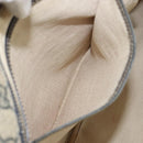 GUCCI GG Supreme Shoulder Bag PVC Navy Silver 201446 Auth 147869-21