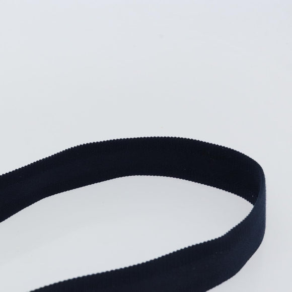 GUCCI GG Supreme Shoulder Bag PVC Navy Silver 201446 Auth 147869