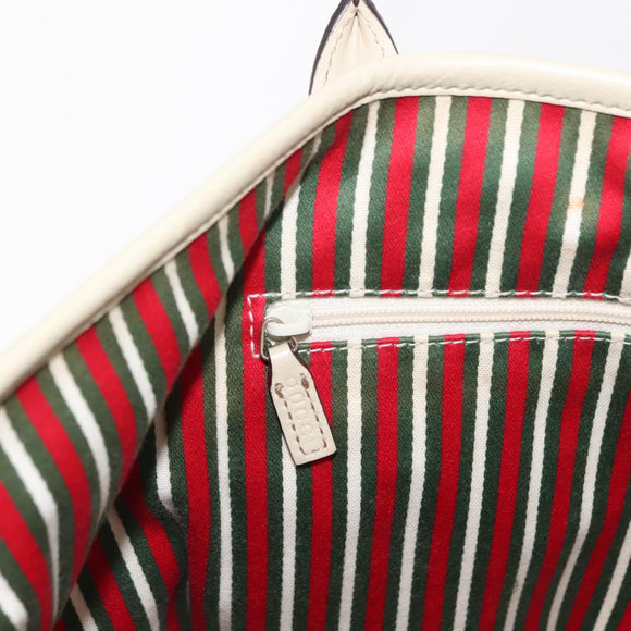 GUCCI GG Canvas Abbey Tote Bag Beige 169946 Auth 147873