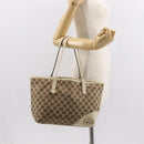 GUCCI GG Canvas Abbey Tote Bag Beige 169946 Auth 147873-22