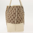 GUCCI GG Canvas Abbey Tote Bag Beige 169946 Auth 147873-4