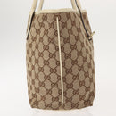 GUCCI GG Canvas Abbey Tote Bag Beige 169946 Auth 147873-5