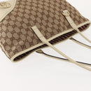 GUCCI GG Canvas Abbey Tote Bag Beige 169946 Auth 147873-6
