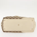 GUCCI GG Canvas Abbey Tote Bag Beige 169946 Auth 147873-9