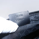 GUCCI Web Sherry Line Accessory Pouch Canvas Black Red Green 92820 Auth 147877-12