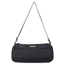 GUCCI Web Sherry Line Accessory Pouch Canvas Black Red Green 92820 Auth 147877-13