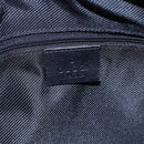 GUCCI GG Canvas Hand Bag Black Gold 000 0851 3754 Auth 147878-16