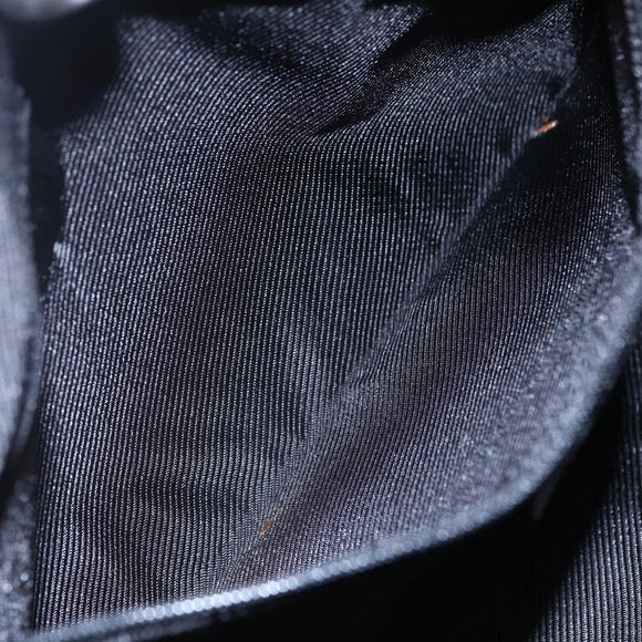 GUCCI GG Canvas Hand Bag Black Gold 000 0851 3754 Auth 147878