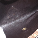 Christian Dior Trotter Canvas Chain Shoulder Bag Brown Gold Auth 147883-18