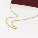 Christian Dior Trotter Canvas Chain Shoulder Bag Red Gold Auth 147884-7