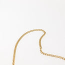 Christian Dior Trotter Canvas Chain Shoulder Bag Red Gold Auth 147884-8